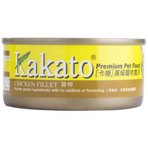 Kakato Chicken Fillet Grain-Free Canned Cat & Dog Food dog toys interactive dog toy plush dog toy dog rope toy squeaky toy