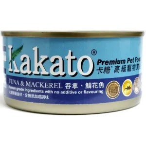 Kakato Tuna & Mackerel Grain-Free Canned Cat & Dog Food dog toys interactive dog toy plush dog toy dog rope toy squeaky toy