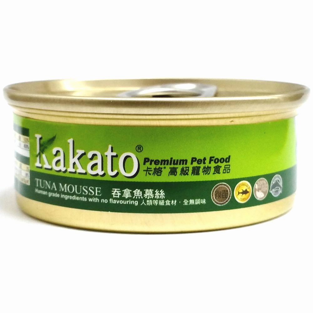 Kakato Tuna Mousse Canned Cat & Dog Food 40g pet health pet wellness pet pain relief pet probiotic pet calming