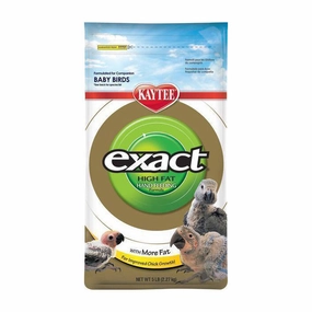 Kaytee Exact - Hand Feeding Formula High Fat Baby Birds 5lb bird cage parrot food bird toys bird perch bird treats