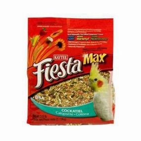 Kaytee Fiesta Max - Cockatiel 2.5lb bird cage parrot food bird toys bird perch bird treats