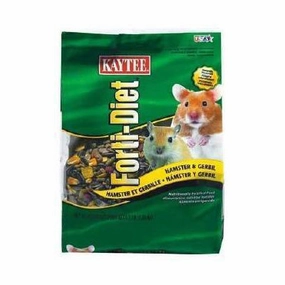 Kaytee Forti-Diet - Hamster and Gerbil 3lb hamster food guinea pig food rabbit hay rodent treats mouse food