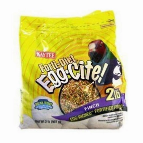 Kaytee Forti-Diet Eggcite - Finch 2lb bird cage parrot food bird toys bird perch bird treats