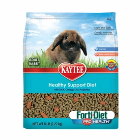 Kaytee Forti-Diet Pro Health - Adult Rabbit 5lb hamster food guinea pig food rabbit hay rodent treats mouse food