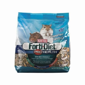 Kaytee Forti-Diet Pro Health - Hamster and Gerbil 3lb hamster food guinea pig food rabbit hay rodent treats mouse food