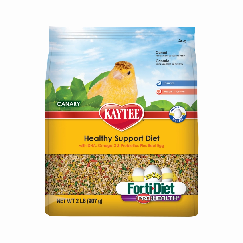 Kaytee Forti-Diet Pro Health Eggcite - Parakeet 2lb bird cage parrot food bird toys bird perch bird treats