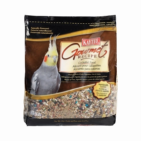 Kaytee Gourmet Recipe - Cockatiel 5lb bird cage parrot food bird toys bird perch bird treats