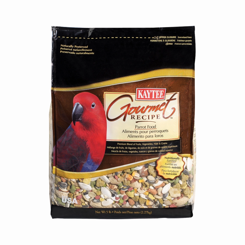 Kaytee Gourmet Recipe - Parrot 5lb bird cage parrot food bird toys bird perch bird treats