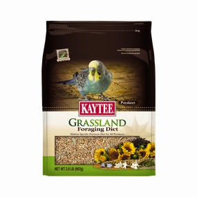 Kaytee Grassland - Parakeet 2lb bird cage parrot food bird toys bird perch bird treats