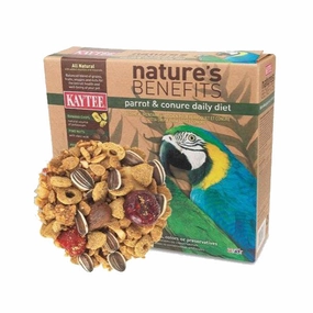 Kaytee Nature's Benefits - Parrot and Conure 3.25lb bird cage parrot food bird toys bird perch bird treats
