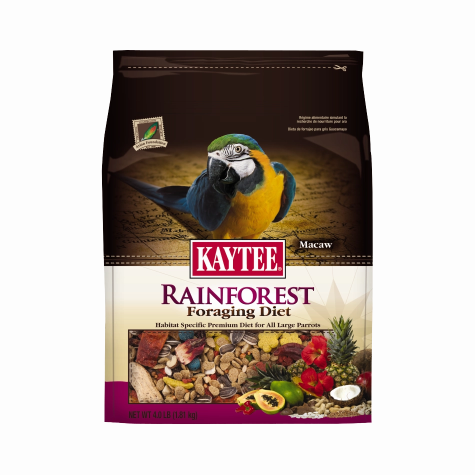 Kaytee Rainforest - Macaw 4lb bird cage parrot food bird toys bird perch bird treats