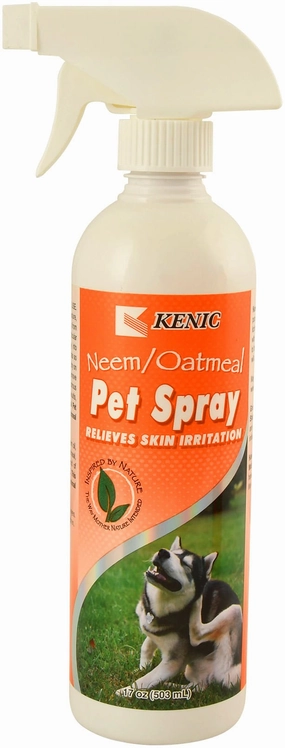 Kenic Neem/Oatmeal Anti-Itch Spray cat grooming cat shampoo cat conditioner cat comb cat grooming glove