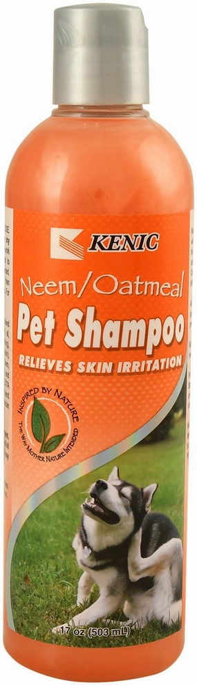 Kenic Neem Oatmeal Pet Shampoo cat grooming cat shampoo cat conditioner cat comb cat grooming glove