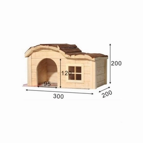 Kerbl Nature Rodent House Wave 30 x 20 x 20cm hamster cage guinea pig supplies small animal accessories rabbit water bottle rat tunnel