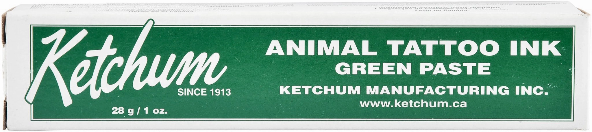 Ketchum Green Animal Tattoo Paste, 1 oz chicken supplies backyard chicken coop accessories poultry food chicken vitamins