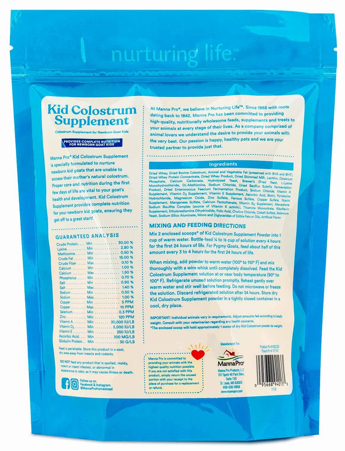 Kid Colostrum Supplement, 8 oz