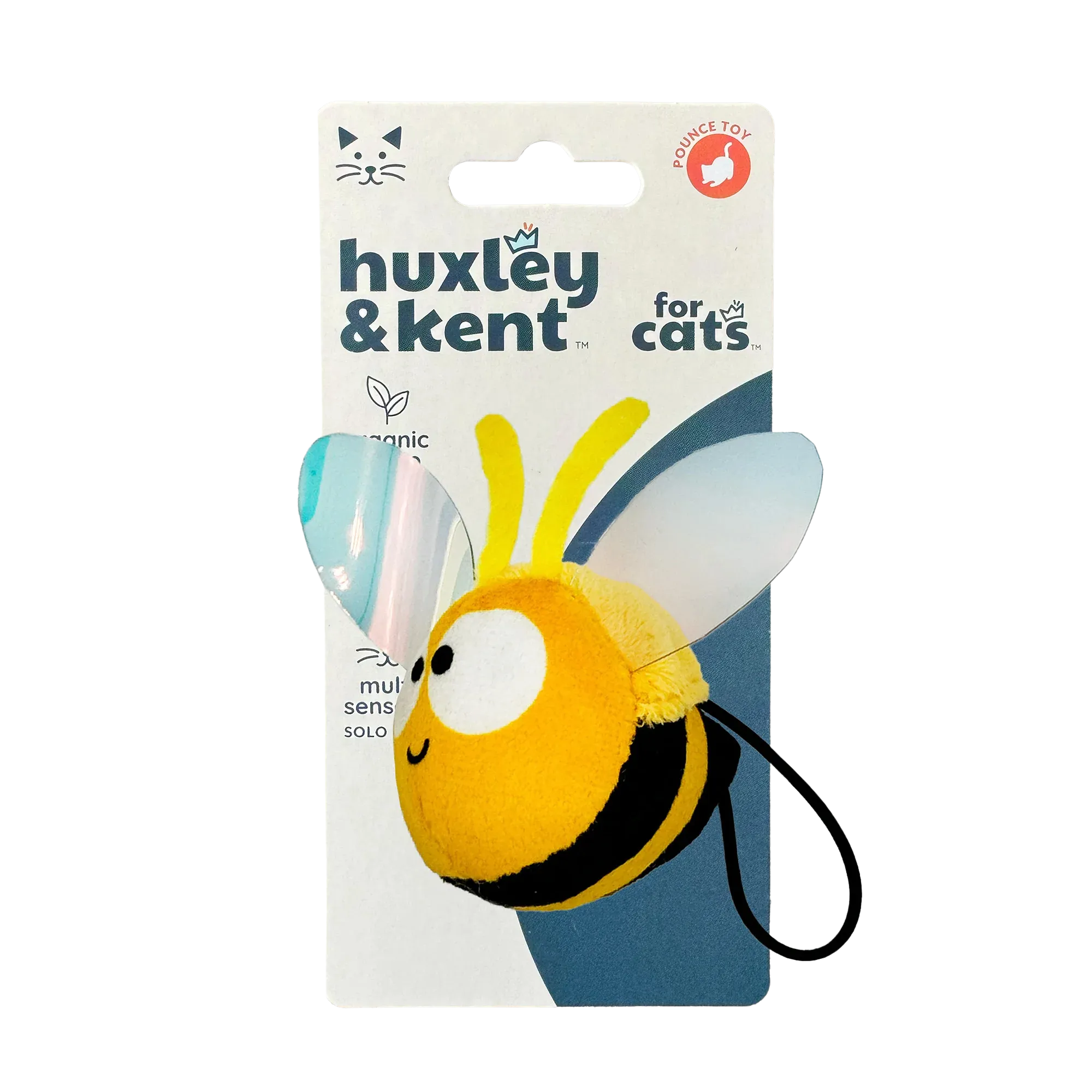 Kittybelles Bumble Bee Flinger Cat Toy cat toys interactive cat toys cat teaser wand cat balls cat laser pointer