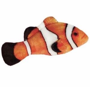 Kittybelles Plush Cat Toy Clownfish 3.5" cat toys interactive cat toys cat teaser wand cat balls cat laser pointer