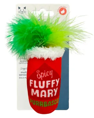 Kittybelles Plush Cat Toy Fluffy Mary 6" cat toys interactive cat toys cat teaser wand cat balls cat laser pointer