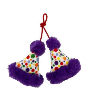 Kittybelles Plush Cat Toy Party Hats 3" cat toys interactive cat toys cat teaser wand cat balls cat laser pointer