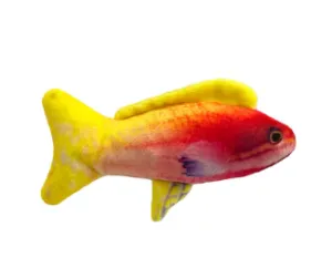 Kittybelles Plush Cat Toy Rainbow Guppy cat toys interactive cat toys cat teaser wand cat balls cat laser pointer