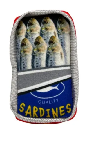 Kittybelles Plush Cat Toy Sardine Tin 3.25" cat toys interactive cat toys cat teaser wand cat balls cat laser pointer