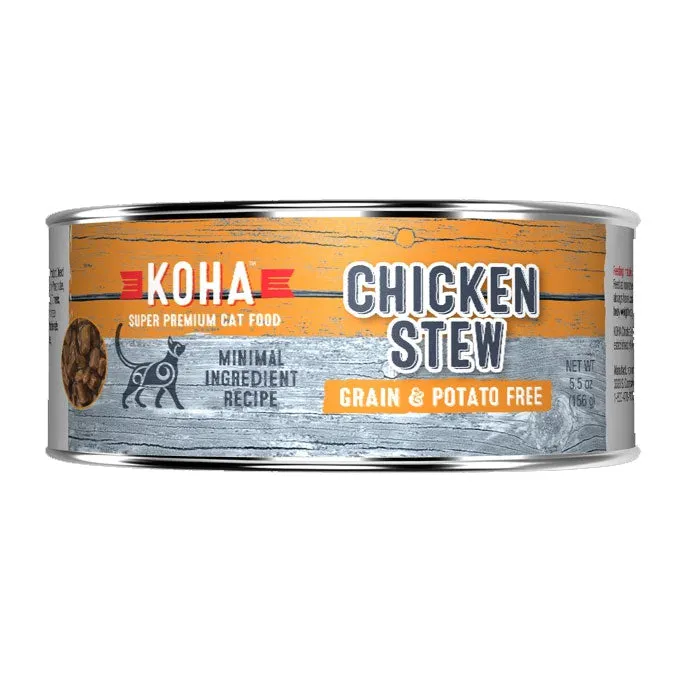 KOHA M.I. Grain-Free Chicken Stew Wet Cat Food cat treats toys for cats cat hair remover cat cleaning supplies cat food bowl