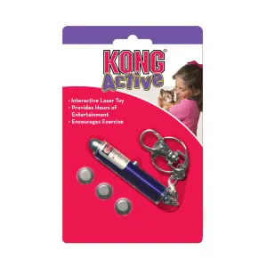 Kong Active Laser Pointer Cat Toy cat treats toys for cats cat hair remover cat cleaning supplies cat food bowl