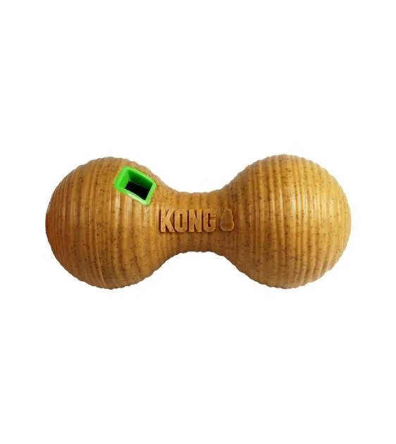 Kong Bamboo Feeder Dumbbell Dog Toy dog bones rawhide chew sticks dog jerky bacon bone
