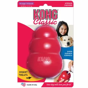 Kong Classic Dog Toy Extra Large dog puzzle toy dog slow feeder dog treat ball dog brain toy dog feeder toy