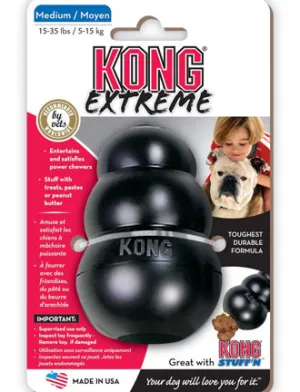 Kong Extreme Dog Toy Medium dog bones rawhide chew sticks dog jerky bacon bone