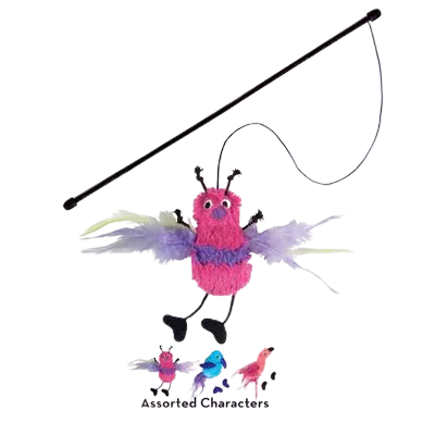 Kong Feather Teaser Cat Toy cat toys interactive cat toys cat teaser wand cat balls cat laser pointer