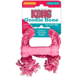 KONG Goodie Bone With Rope Puppy Dog Toy dog puzzle toy dog slow feeder dog treat ball dog brain toy dog feeder toy