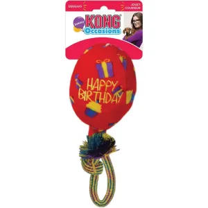 KONG Occasions Birthday Balloon Red Dog Toy Large dog puzzle toy dog slow feeder dog treat ball dog brain toy dog feeder toy