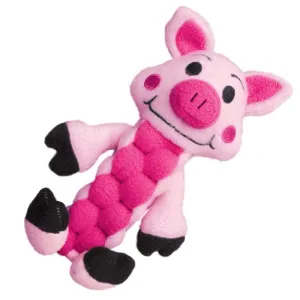 KONG Pudge Braidz Pig Dog Toy dog harness dog training collar dog safety vest dog seatbelt dog ID tag