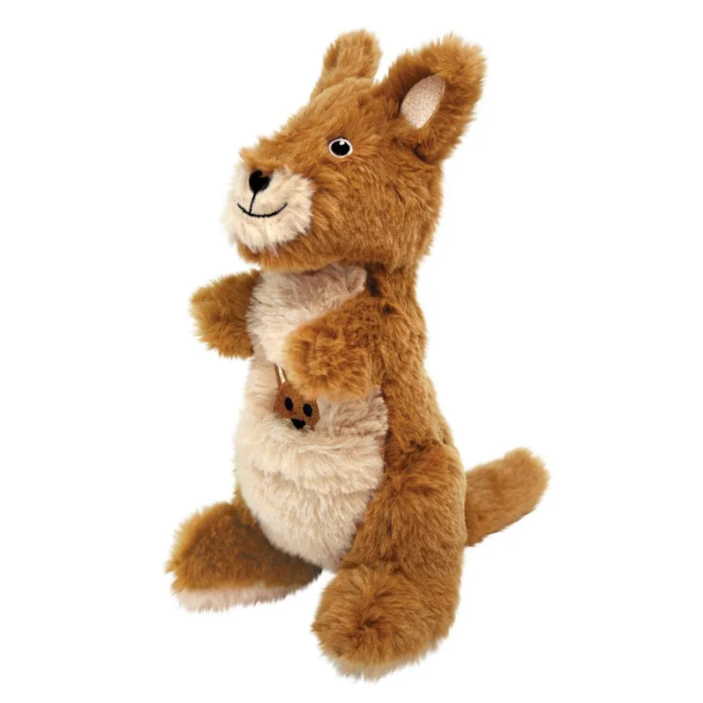 Kong Shakers Passports Kangaroo Plush Dog Toy dog puzzle toy dog slow feeder dog treat ball dog brain toy dog feeder toy