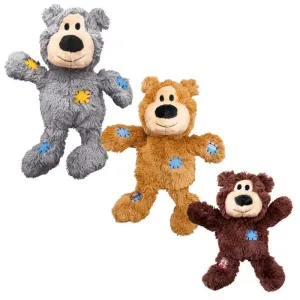 KONG Wild Knots Bear Dog Toy Medium/Large dog bones rawhide chew sticks dog jerky bacon bone