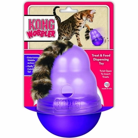 Kong Cat Wobbler Treat Dispensing Toy cat accessories cat collar cat harness cat backpack cat ID tag