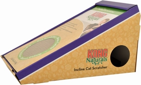 KONG Naturals Incline Scratcher with Toy cat grooming cat shampoo cat conditioner cat comb cat grooming glove