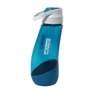 Kurgo Gourd H20 Bottle & Bowl - Coastal Blue dog pain relief hip joint supplement senior dog care pet arthritis aid dog skin supplement