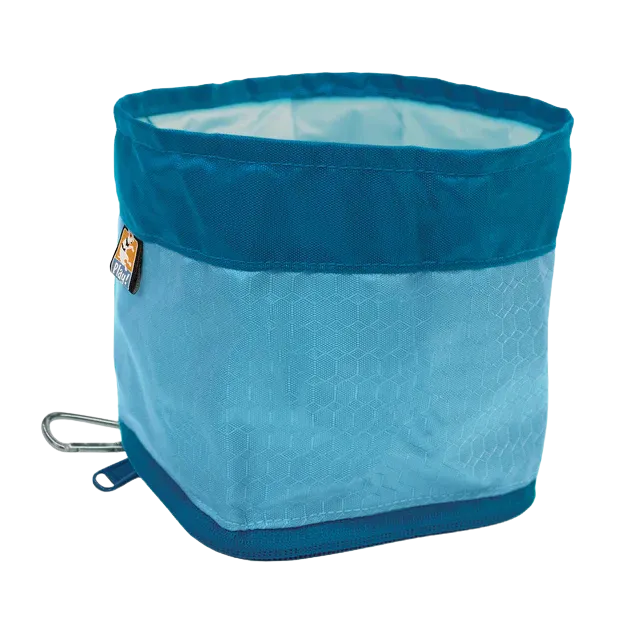 Kurgo Zippy Bowl - Blue dog pain relief hip joint supplement senior dog care pet arthritis aid dog skin supplement