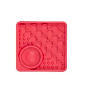 LickiMat Kitty (Mini Catster) - Red cat toys interactive cat toys cat teaser wand cat balls cat laser pointer