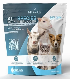 LIFELINE All-Species 26:24 Milk Replacer cat scratchers cat towers cat window perch cat heating pad cat calming spray
