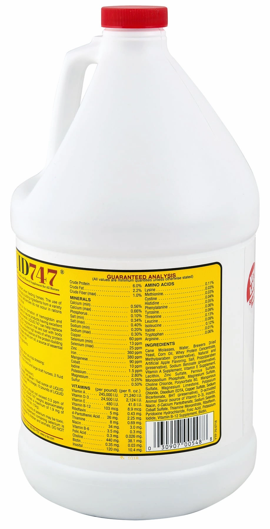 Liquid 747 Complete Vitamin & Mineral Horse Supplement, Gallon