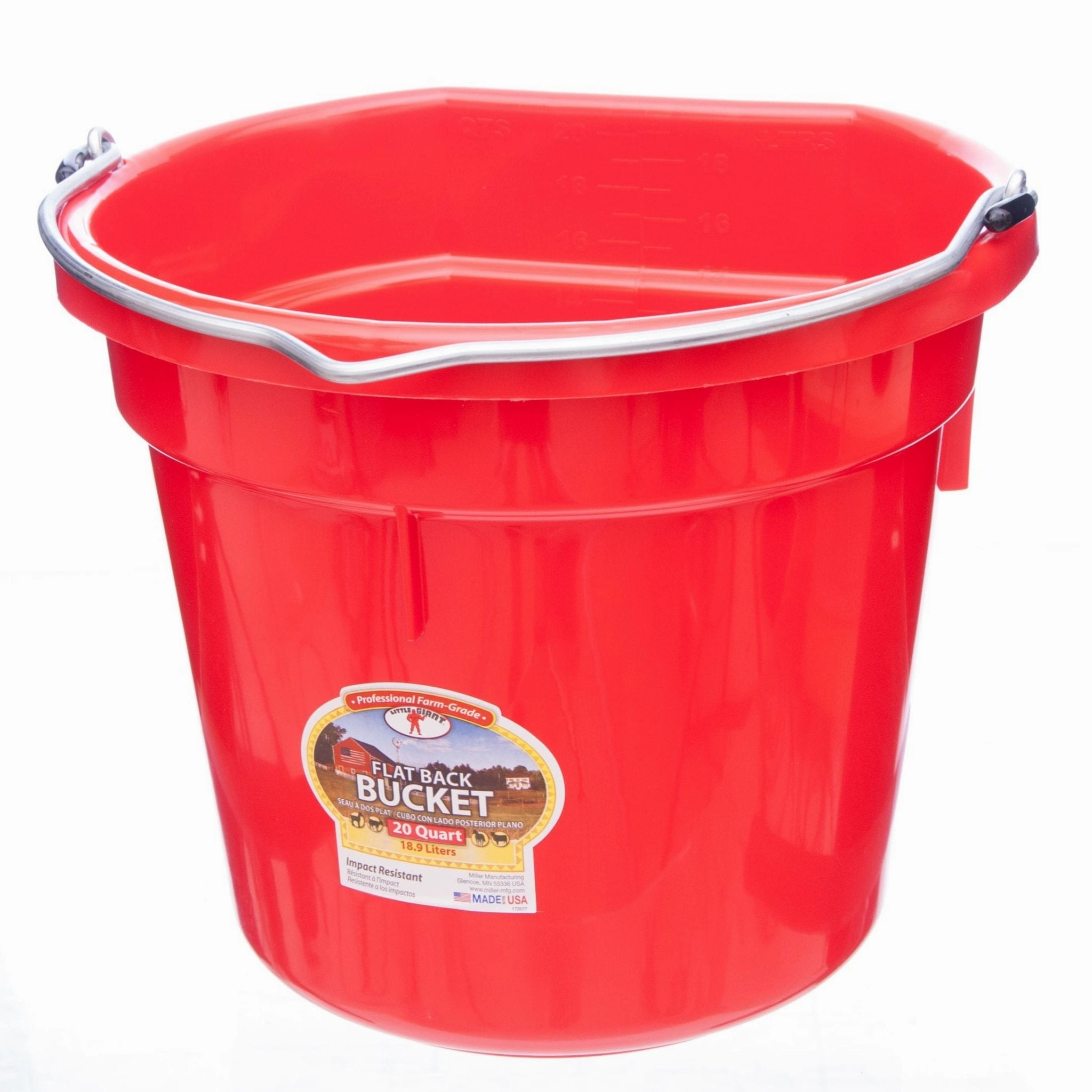 Little Giant Flatback Bucket, 5 Gallon