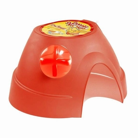 Living World Dome Igloo Red M dog water fountain slow feeder automatic dog feeder gravity feeder dog food dispenser