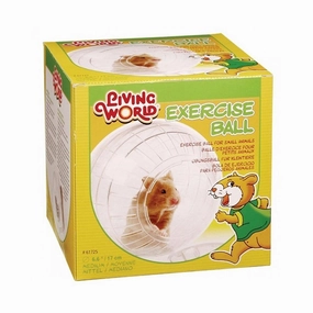 Living World Exercise Ball with Stand for Small Animals M (61725) hamster cage guinea pig supplies small animal accessories rabbit water bottle rat tunnel