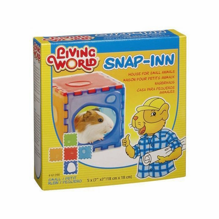 Living World Snap-Inn Small (61390) hamster cage guinea pig supplies small animal accessories rabbit water bottle rat tunnel