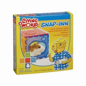 Living World Snap-Inn Small (61390) hamster cage guinea pig supplies small animal accessories rabbit water bottle rat tunnel