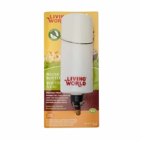 Living World Water Bottle 32oz/946ml puppy starter kit puppy crate puppy collar puppy pee pad puppy food
